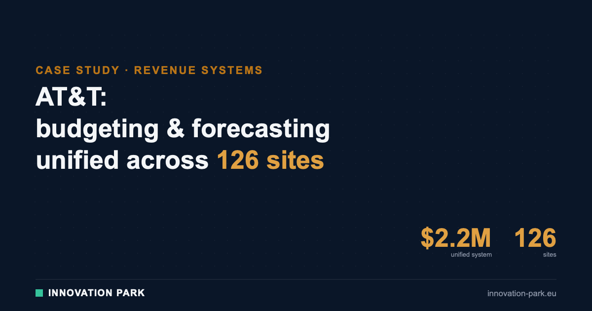 AT&T enterprise revenue systems case study