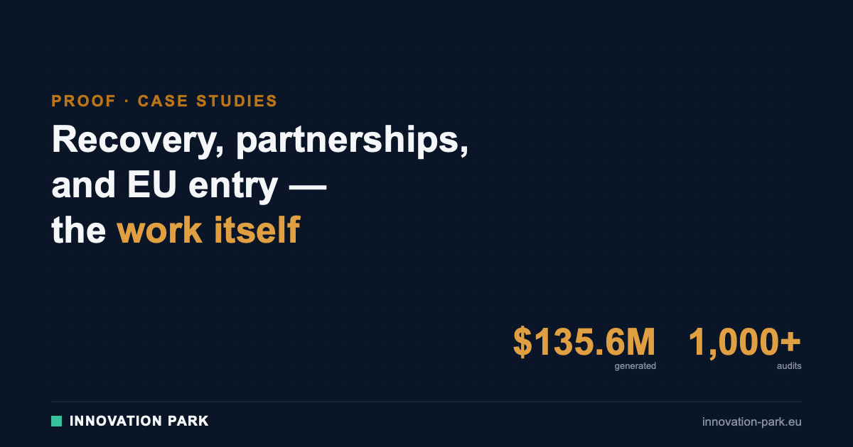 Innovation Park case studies