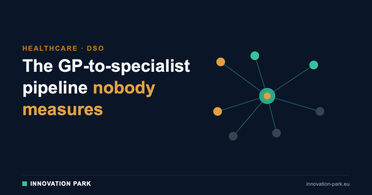 The GP-to-specialist pipeline nobody measures — Innovation Park
