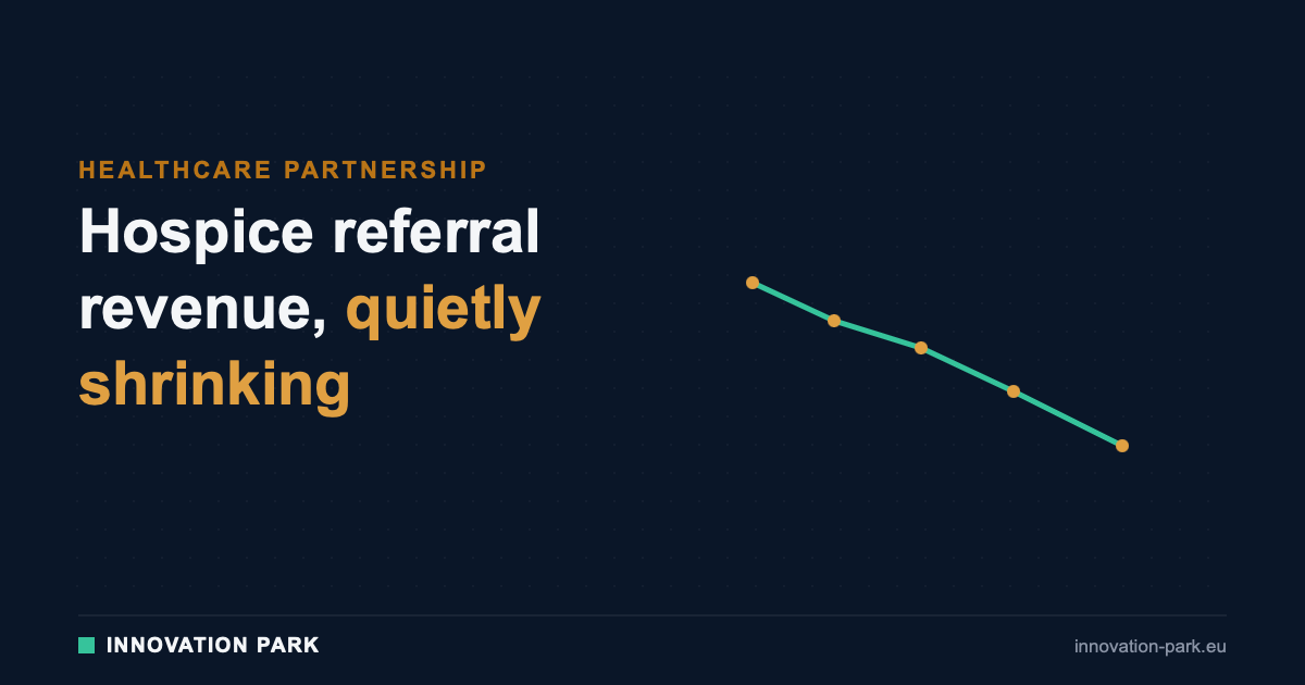 Hospice referral revenue quietly shrinking — Innovation Park