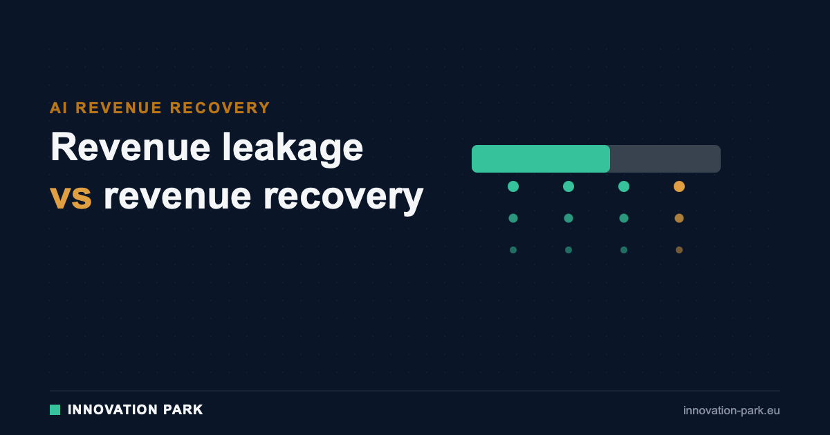 Revenue leakage vs revenue recovery — Innovation Park